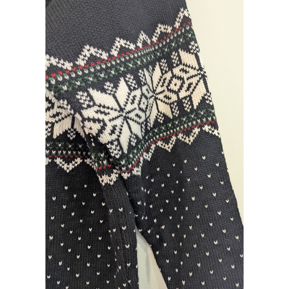 Northway Original Nordic Knitwear Fair Isle 100% Wool Sweater Size Large - Picture 3 of 7